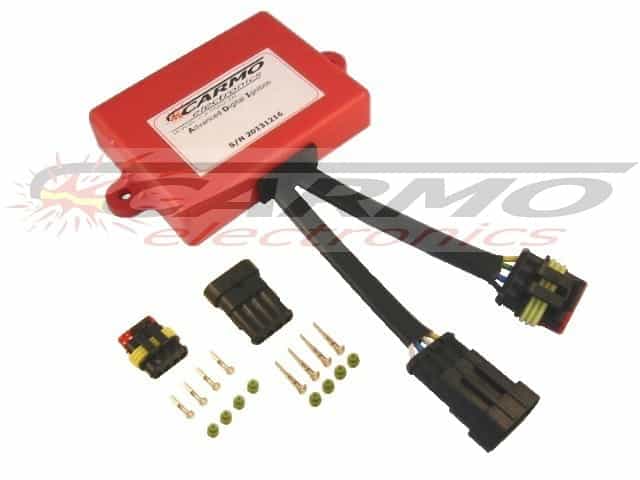 Yamaha X-Max 400 2018-2020 High Performance ECU Flash tuning + Akrapovic S-Y4SO018-HRAASS (Stage 3)